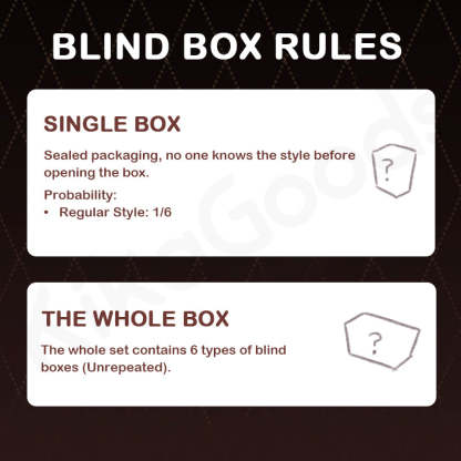 Link Click M.O.D Map of Dreams Series Acrylic Scene Stand Blind Box