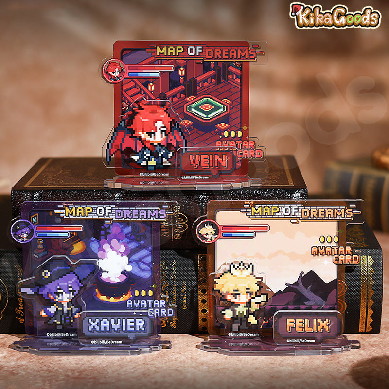 Link Click M.O.D Map of Dreams Series Acrylic Scene Stand Blind Box