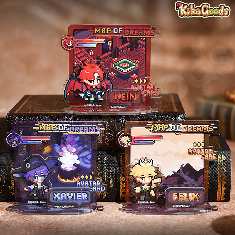 Link Click M.O.D Map of Dreams Series Acrylic Scene Stand Blind Box