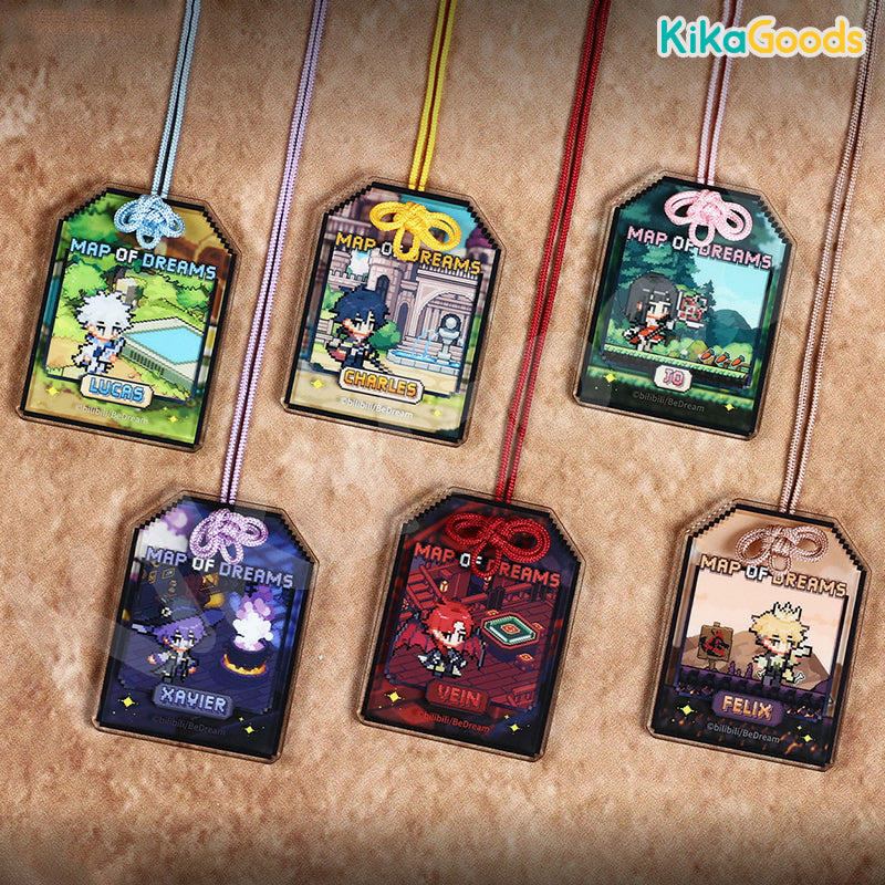 Link Click M.O.D Map of Dreams Series Acrylic Omamori Charm Blind Box