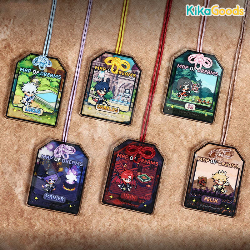 Link Click M.O.D Map of Dreams Series Acrylic Omamori Charm Blind