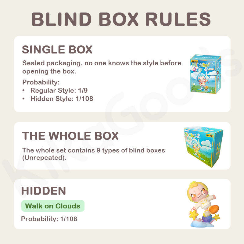 NINNIC NI Vibes Only Series Blind Box