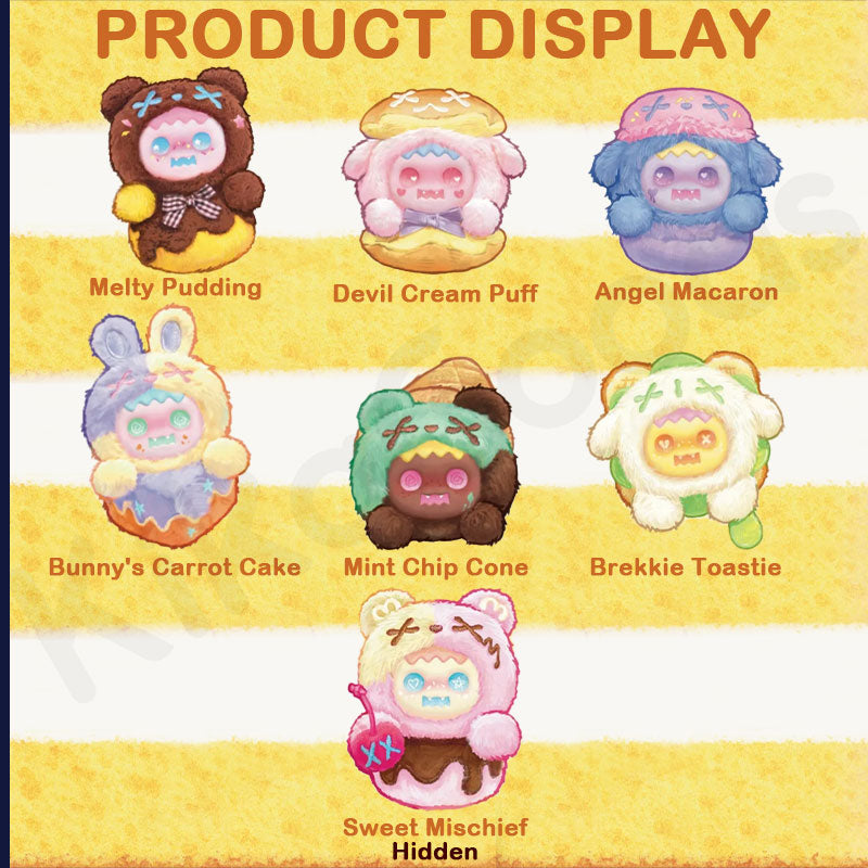 ShinWoo Baby Ghost Bear Bittersweet Series Vinyl Plush Blind Box