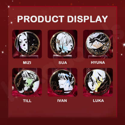 Alien Stage Karmic Angel Series Character Metal Badge Blind Box