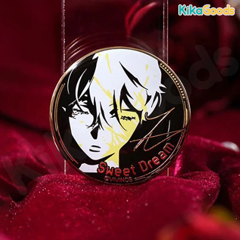 Alien Stage Karmic Angel Series Character Metal Badge Blind Box
