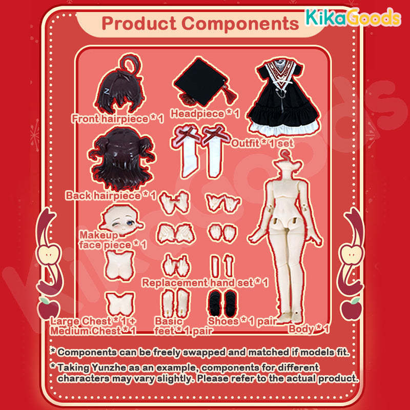 Minty Little Lucky Spirits Series AnYao 1/8 BJD Limited Action Figure