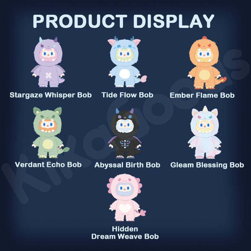 Farmer Bob Ani-Dragon Mirage Series Plush Blind Box