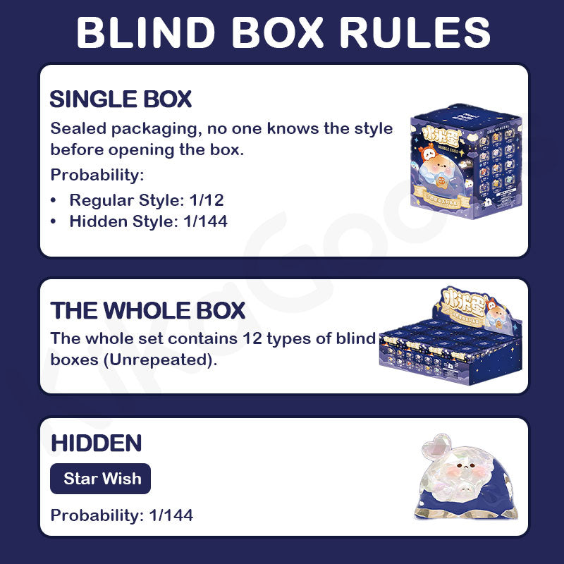 Bubble Eggs Wishing Constellation Series Blind Box【Shipped in Dec. 2025/Jan. 2026】