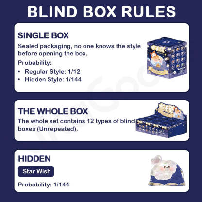 Bubble Eggs Wishing Constellation Series Blind Box【Shipped in Dec. 2025/Jan. 2026】