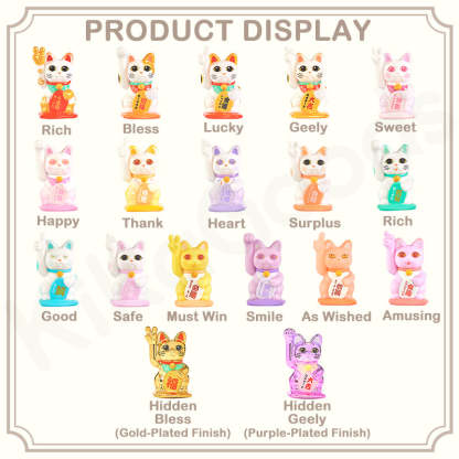 Lucky Cat Blessing Lot Pot Series Blind Box