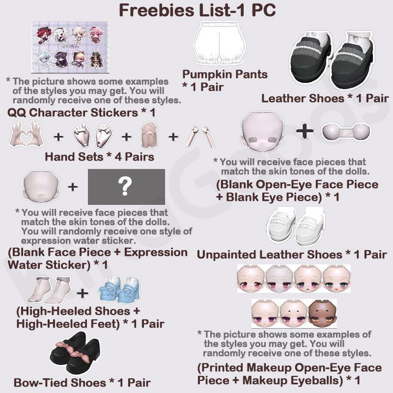 Heart Studio Villainesses' Tribunal: Execution Series 1/6 Action Figure BJD Blind Box【Shipped in May. ~ Jul. 2026】