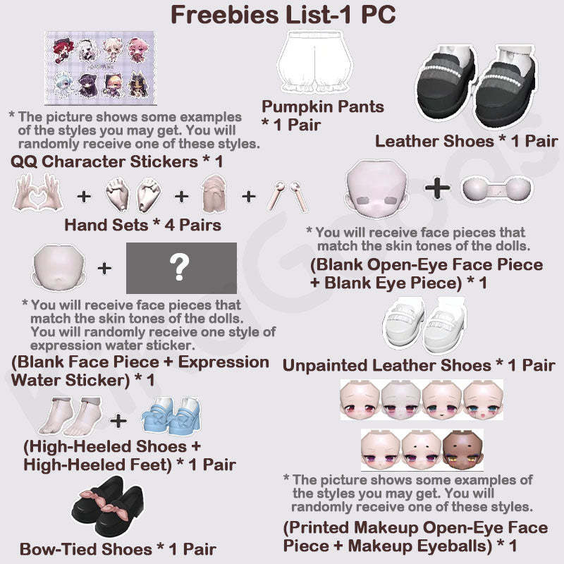 Heart Studio Villainesses' Tribunal: Execution Series 1/6 Action Figure BJD Blind Box【Shipped in May. ~ Jul. 2026】