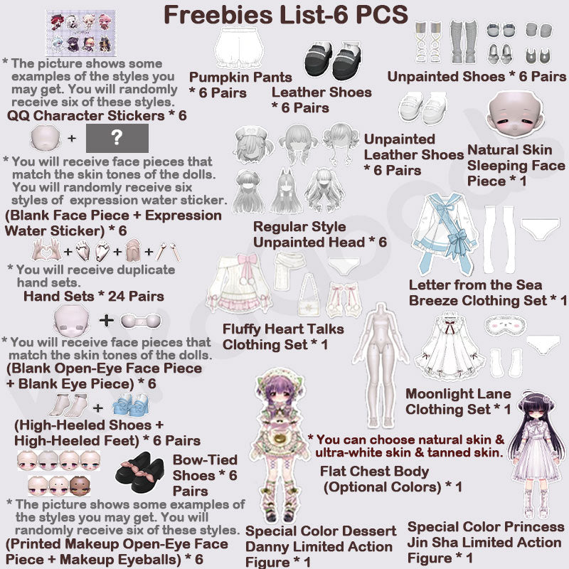 Heart Studio Villainesses' Tribunal: Execution Series 1/6 Action Figure BJD Blind Box【Shipped in May. ~ Jul. 2026】