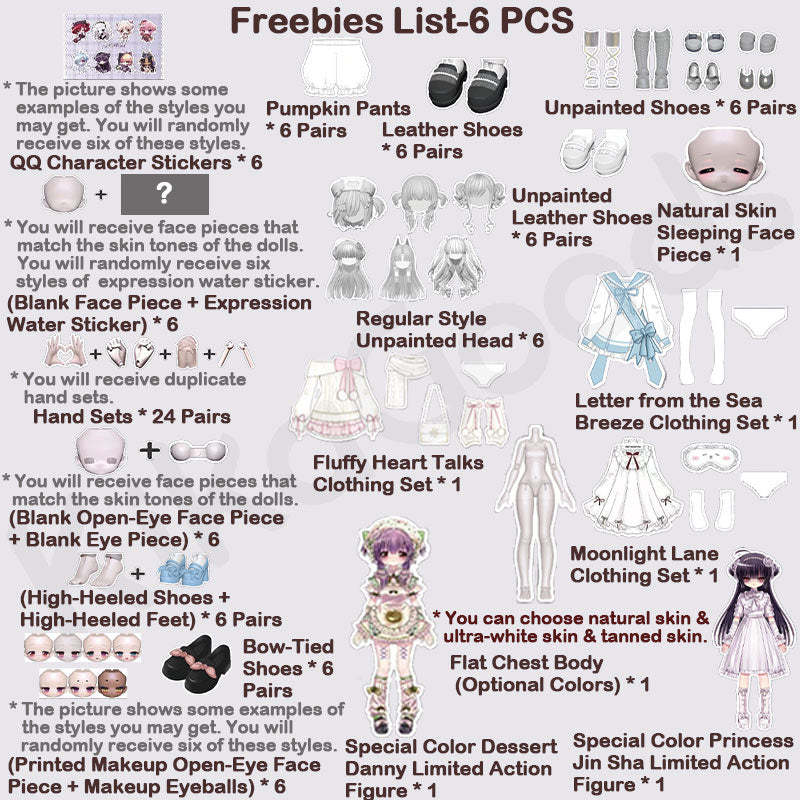 Heart Studio Villainesses' Tribunal: Execution Series 1/6 Action Figure BJD Blind Box