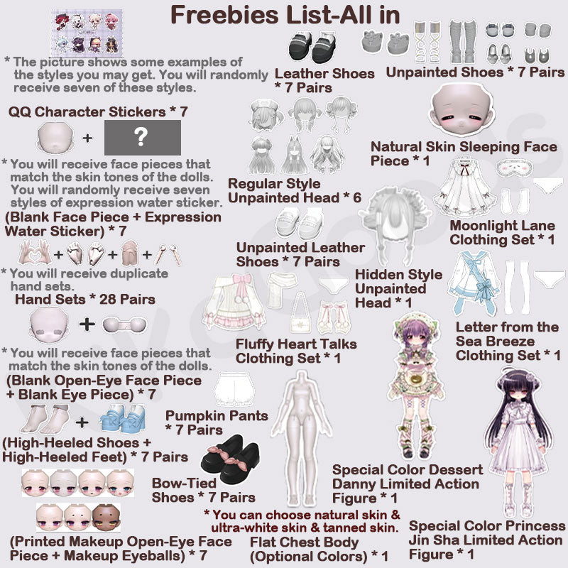 Heart Studio Villainesses' Tribunal: Execution Series 1/6 Action Figure BJD Blind Box【Shipped in May. ~ Jul. 2026】