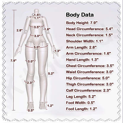 The Dark Side of the Heart Series 1/6 Action Figure BJD Blind Box【Shipped in Apr./May. 2026】