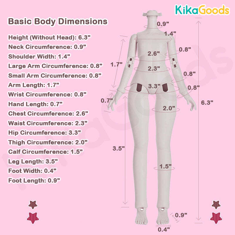 Twinkle Polaris Series 1/8 Action Figure BJD Blind Box【Shipped in May./Jun. 2026】