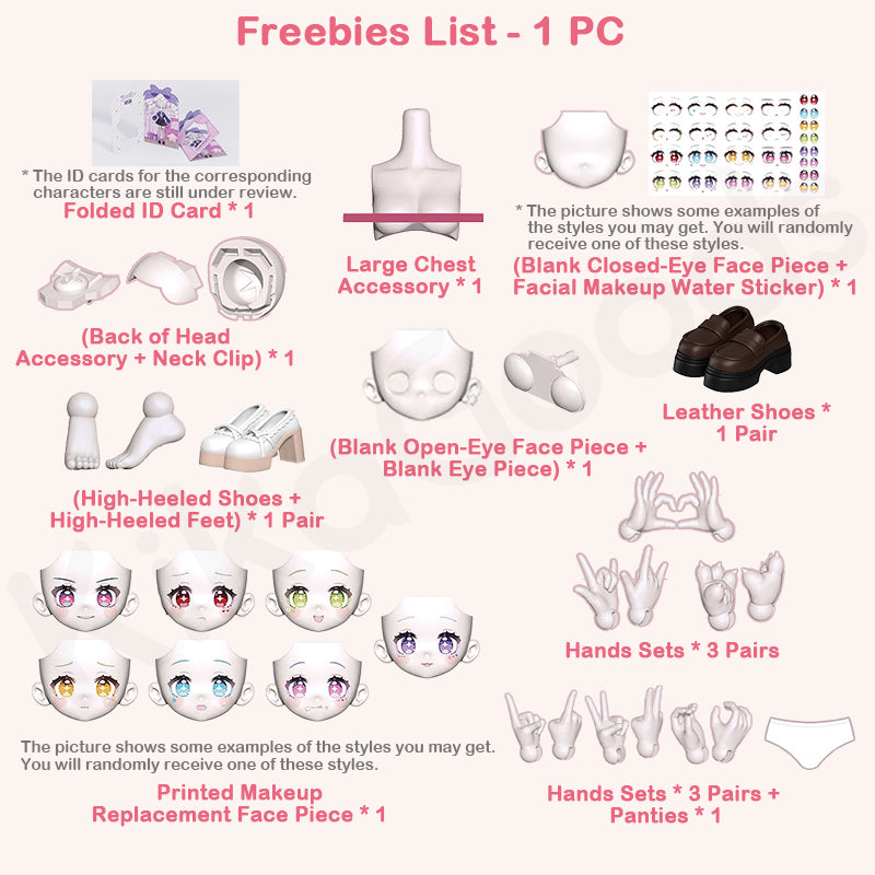 Twinkle Polaris Series 1/8 Action Figure BJD Blind Box【Shipped in May./Jun. 2026】