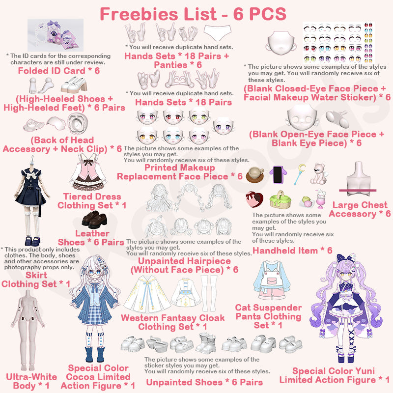 Twinkle Polaris Series 1/8 Action Figure BJD Blind Box【Shipped in May./Jun. 2026】