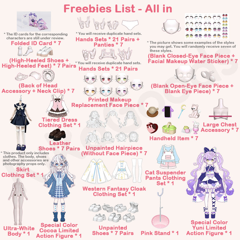 Twinkle Polaris Series 1/8 Action Figure BJD Blind Box【Shipped in May./Jun. 2026】