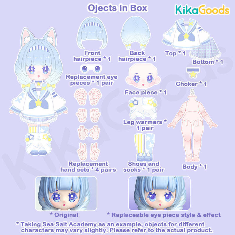 Nyzaii's Sweet Imagination Series 1/12 Action Figure BJD Blind Box【Shipped in Mar./Apr. 2026】