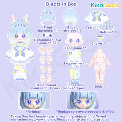 Nyzaii's Sweet Imagination Series 1/12 Action Figure BJD Blind Box【Shipped in Mar./Apr. 2026】