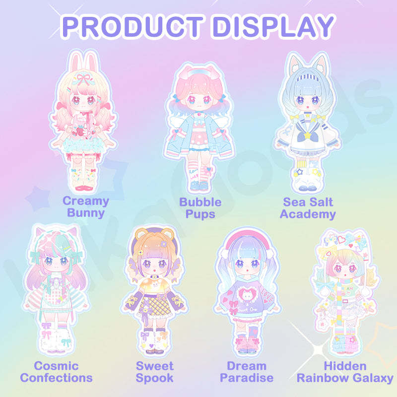 Nyzaii's Sweet Imagination Series 1/12 Action Figure BJD Blind Box【Shipped in Mar./Apr. 2026】