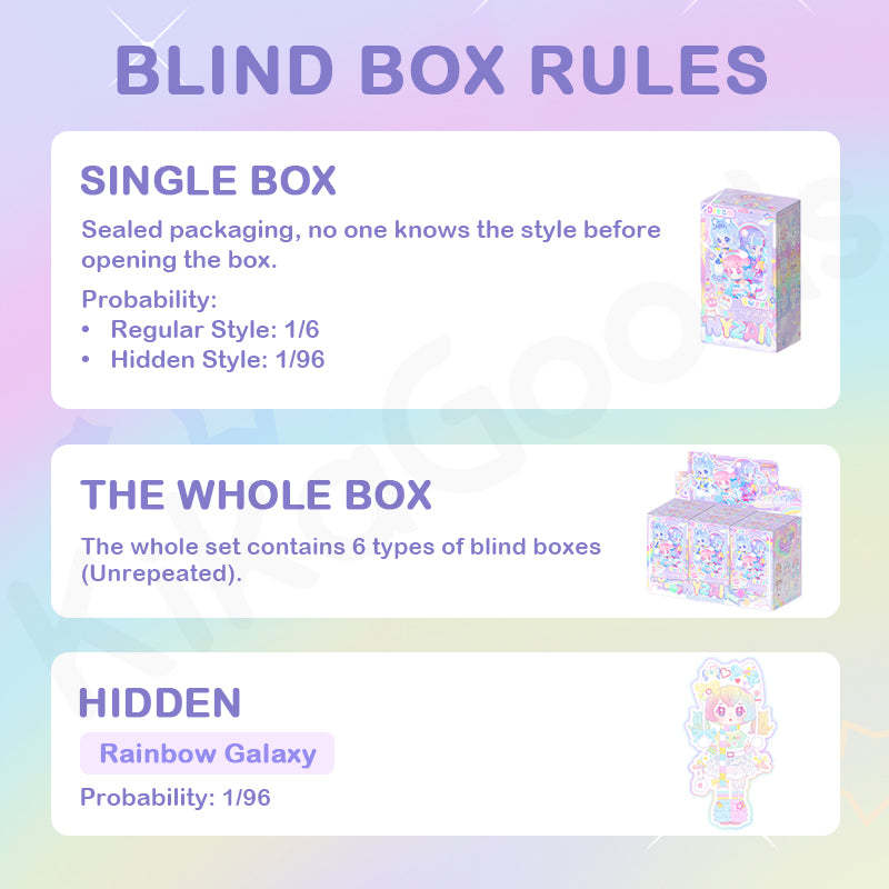 Nyzaii's Sweet Imagination Series 1/12 Action Figure BJD Blind Box【Shipped in Mar./Apr. 2026】