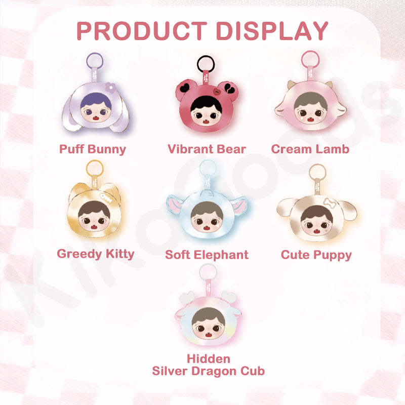 Zoraa's Fluffy Little World Series Plush Keychain Blind Box