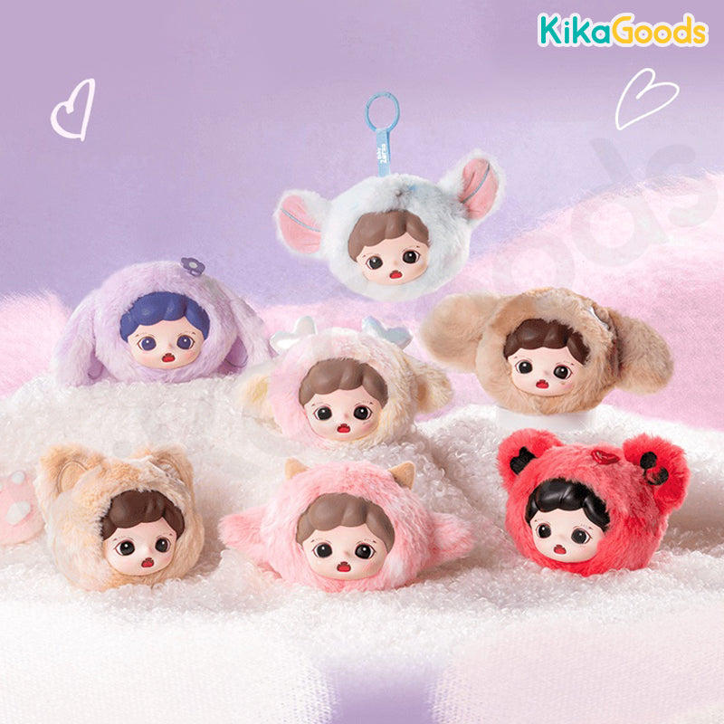 Zoraa's Fluffy Little World Series Plush Keychain Blind Box