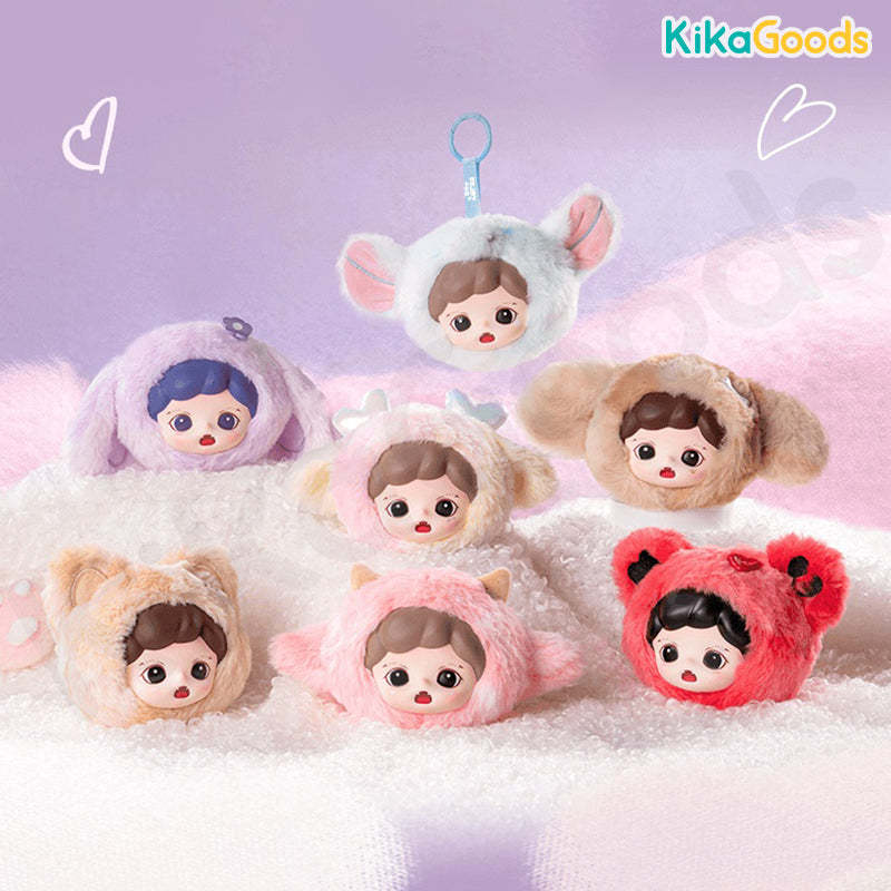 Zoraa's Fluffy Little World Series Plush Keychain Blind Box