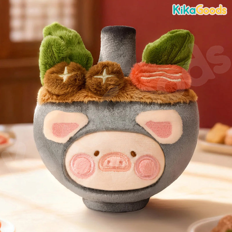 LuLu the Piggy Lu's Table Food Hunter Series Plush Keychain Blind