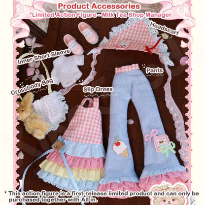 Momotale Four Seasons Tea Tales Series 1/8 Action Figure BJD Blind Box【Shipped in Jan./Feb. 2026】