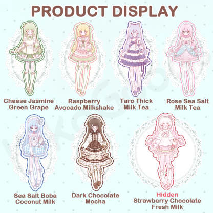 Momotale Four Seasons Tea Tales Series 1/8 Action Figure BJD Blind Box【Shipped in Jan./Feb. 2026】