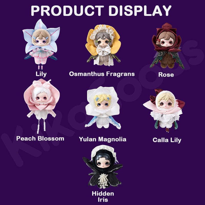 Viora Floraison Libre Series Plush Blind Box【Shipped in Jan. 2026】