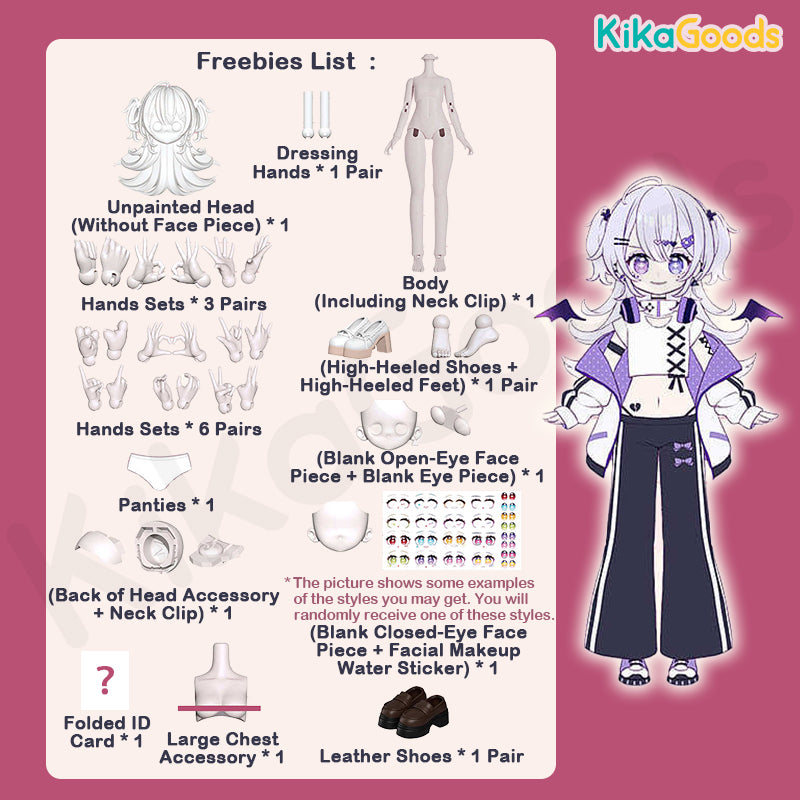 Twinkle Polaris Series 1/8 Action Figure BJD Blind Box – KikaGoods