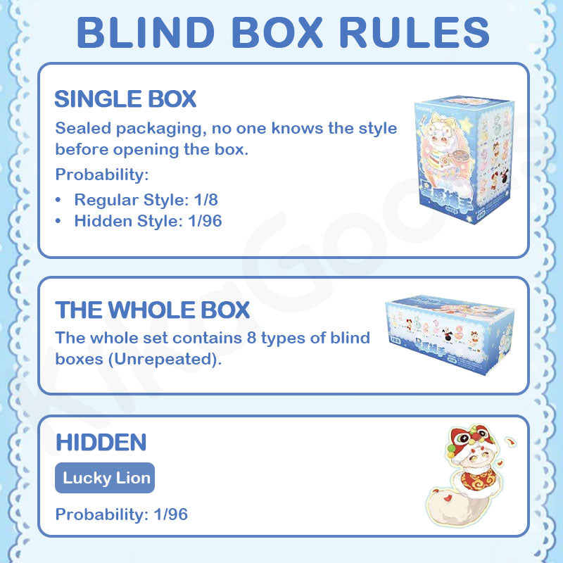 Cat-Loong Star Wish Catcher Series Plush Blind Box【Shipped in Jan./Feb. 2026】