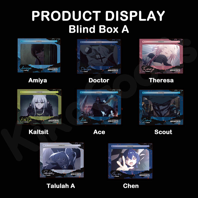 Arknights Rise from Ember Series Memorial Film Blind Box A