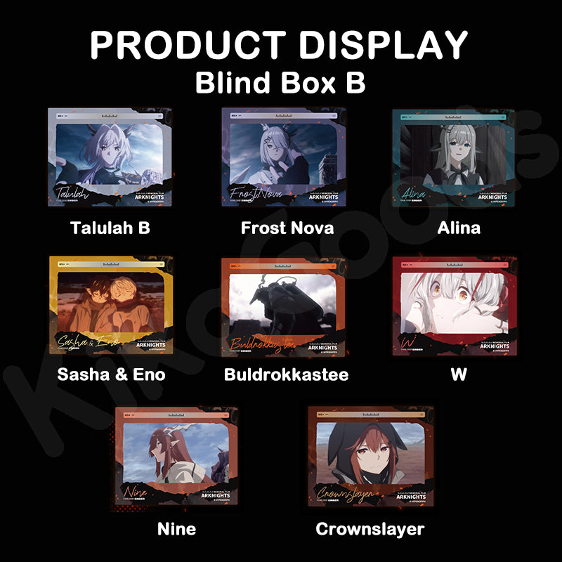 Arknights Rise from Ember Series Memorial Film Blind Box B