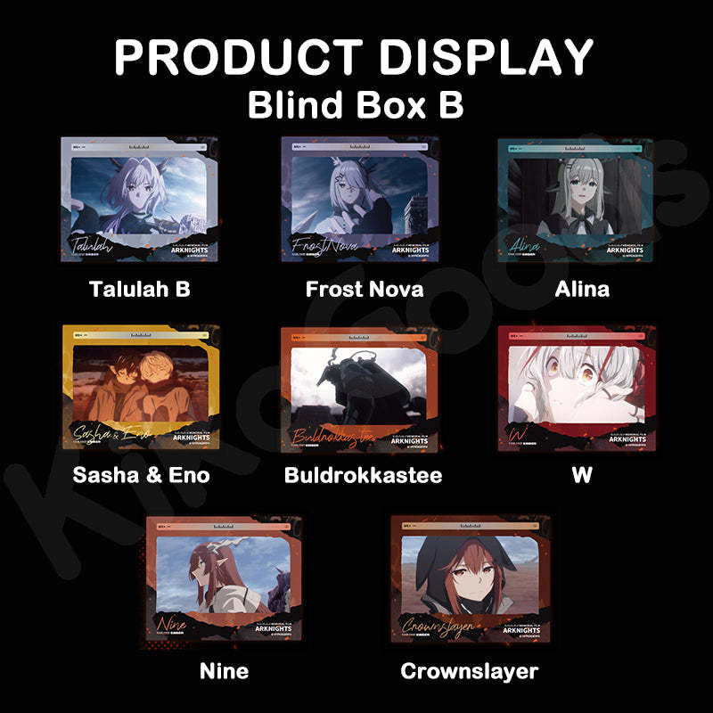 Arknights Rise from Ember Series Memorial Film Blind Box B