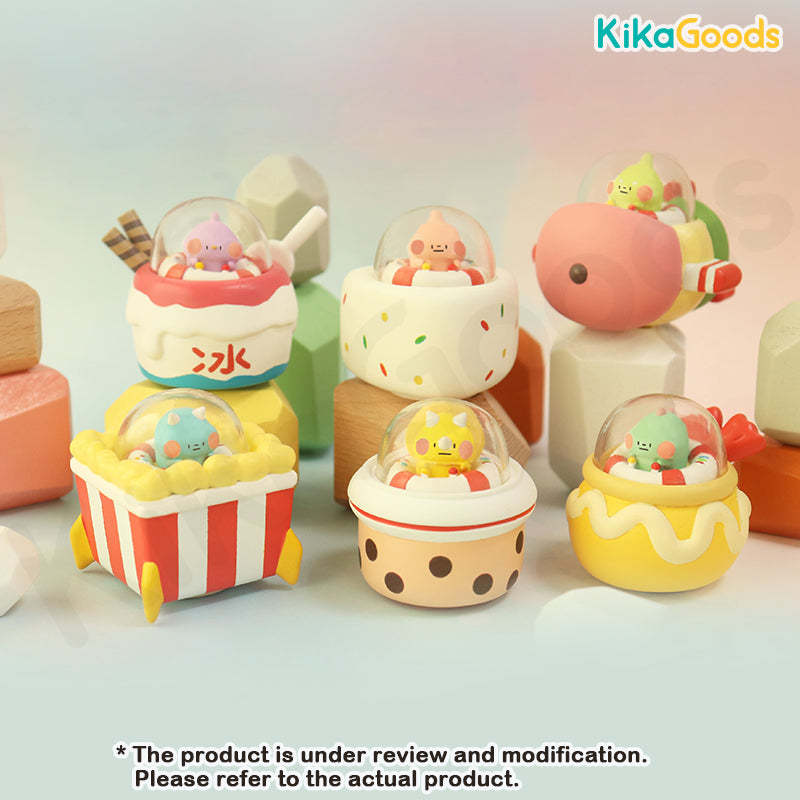 Foodie Dinosaur Space Travel Series Blind Box