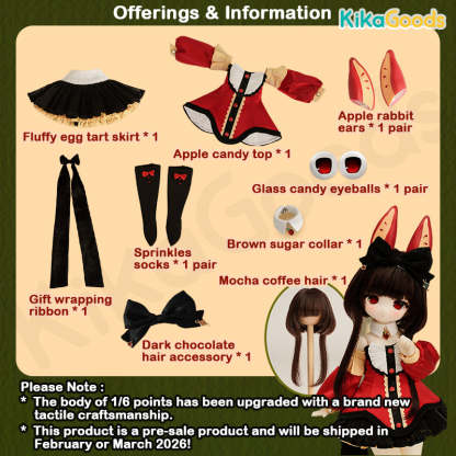 TinyFox 'Ringo' 1/6 Points Angel Body Action Figure【Shipped in Feb./Mar. 2026】