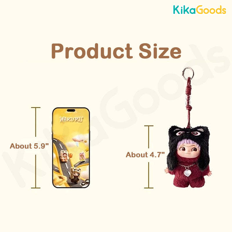 WAKUKU On a Roll Series Vinyl Plush Blind Box【Shipped in Jan./Feb. 2026】