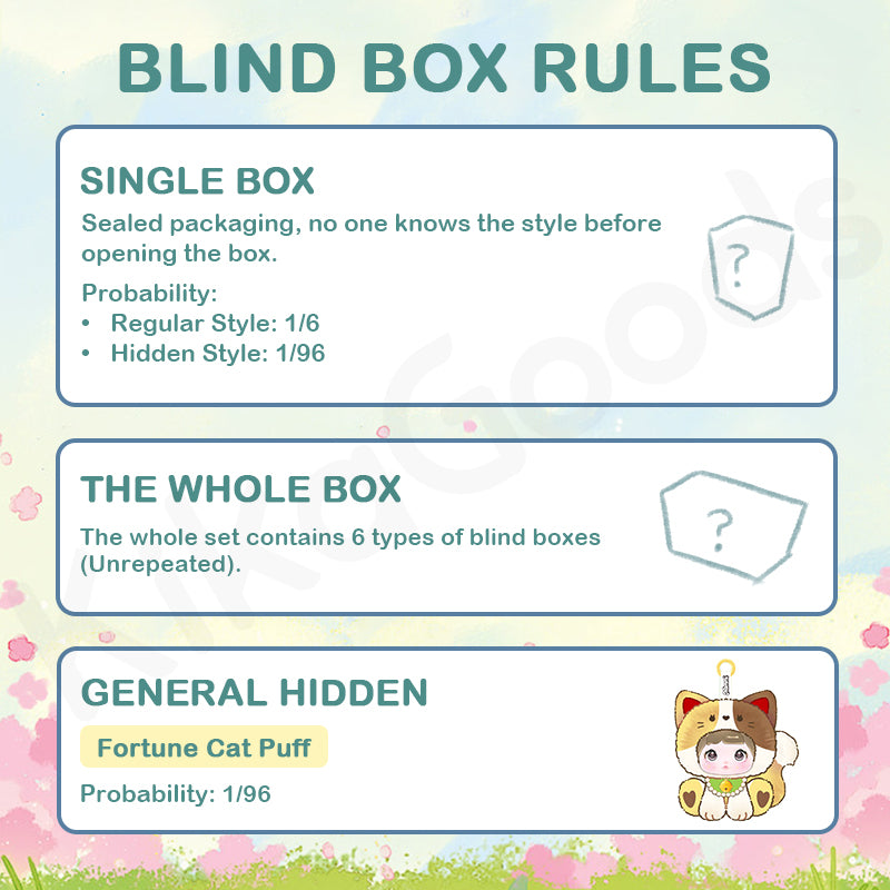 Nommi Sitting Zoo Series Plush Blind Box