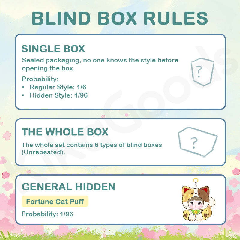 Nommi Sitting Zoo Series Plush Blind Box