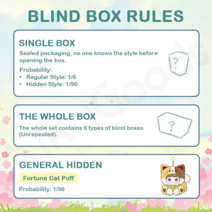 Nommi Sitting Zoo Series Plush Blind Box