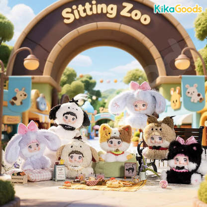 Nommi Sitting Zoo Series Plush Blind Box