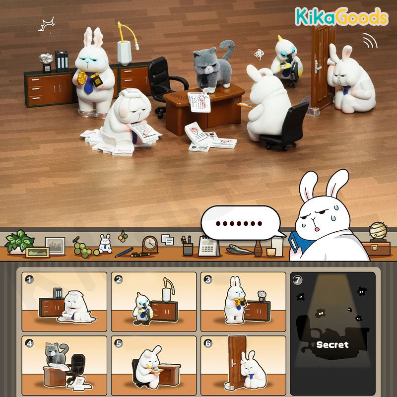 Monday Bruce Season 8 Escape the Office Series Blind Box【Shipped in Jan./Feb. 2026】