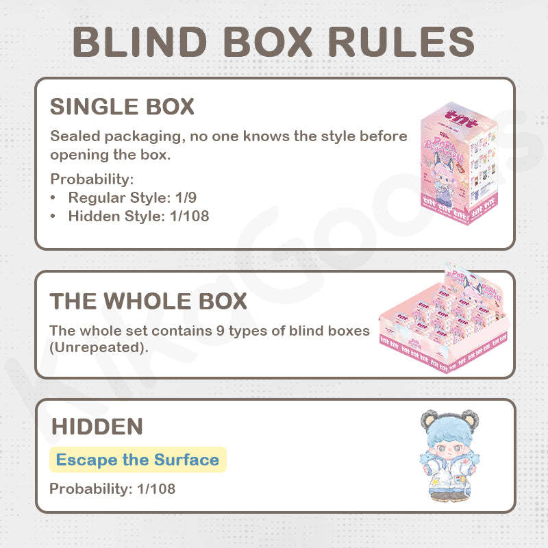 DORA Be Yourself Series Plush Pendant Blind Box