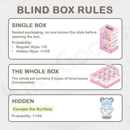 DORA Be Yourself Series Plush Pendant Blind Box